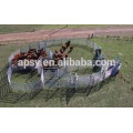 metal tubular used fence panel for livestock farm /horse panel fence